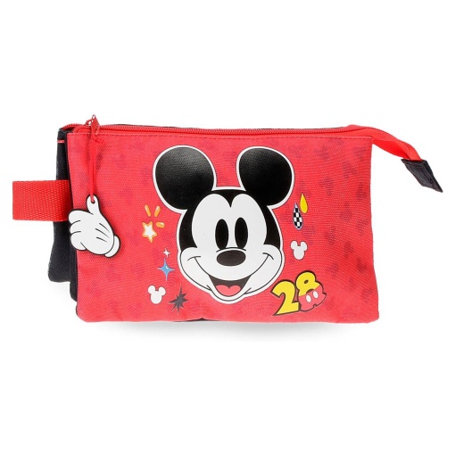 Estojo Escolar DISNEY Mickey Mouse Get Moving 2025 Triplo