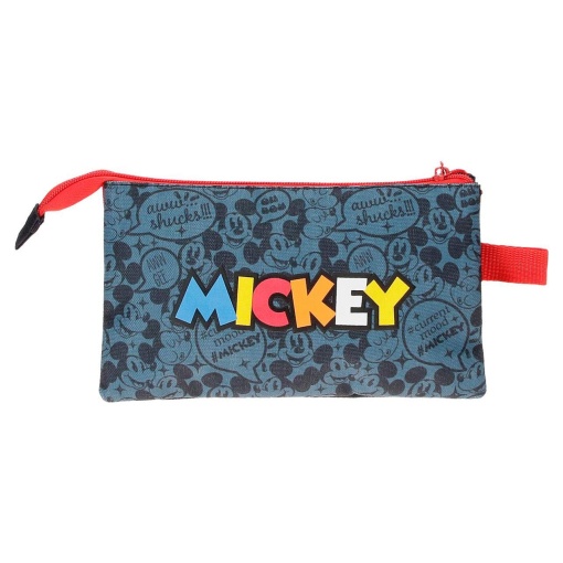 Estojo Escolar DISNEY Mickey Mouse Get Moving 2025 Triplo