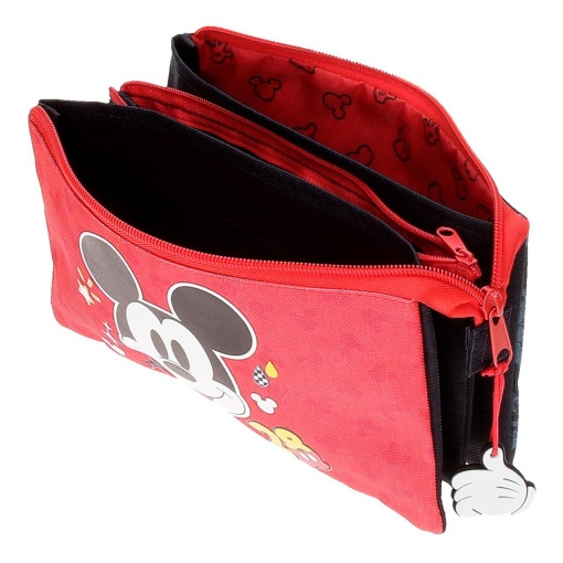 Estojo Escolar DISNEY Mickey Mouse Get Moving 2025 Triplo