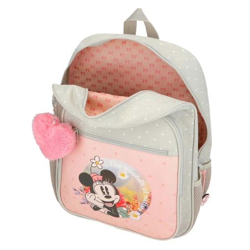 Mochila DISNEY Minnie Mouse Wild Nature 2025 38x30x12cm Adaptável a Trolley