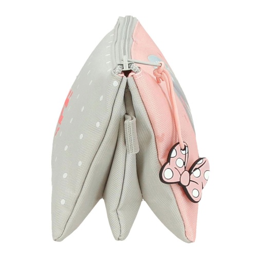 Estojo Escolar DISNEY Minnie Mouse WILD Nature 2025 Triplo