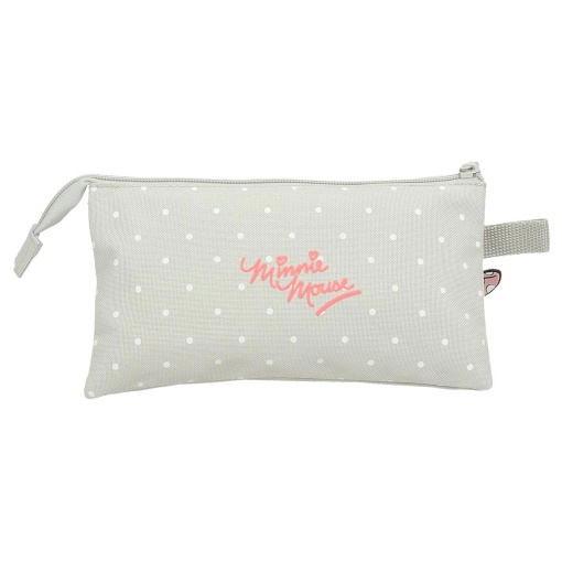 Estojo Escolar DISNEY Minnie Mouse WILD Nature 2025 Triplo