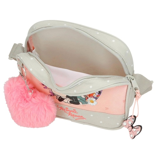 Bolsa de Tiracolo DISNEY Minnie Mouse WILD Nature 2025 18x15x5cm