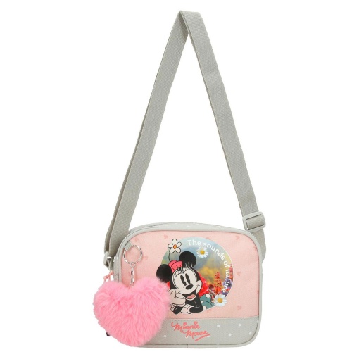 Bolsa de Tiracolo DISNEY Minnie Mouse WILD Nature 2025 18x15x5cm