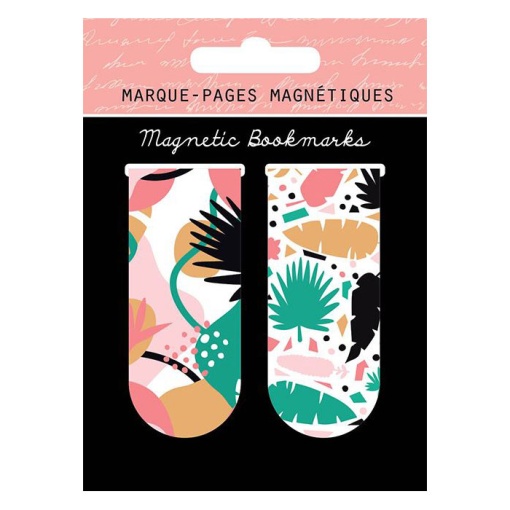 Marcador de livros magnético tipo clip pintura abstrata (2 unidades) PICTURA