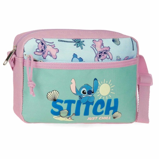 Bolsa de Tiracolo DISNEY Stitch Just CHILL 2025 21x15x6cm