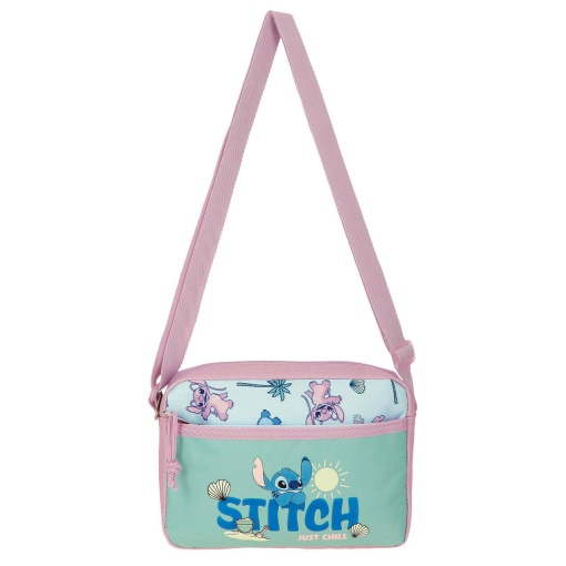 Bolsa de Tiracolo DISNEY Stitch Just CHILL 2025 21x15x6cm
