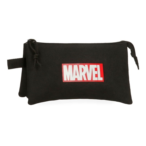 Estojo Escolar MARVEL Red Logo 2025 Triplo