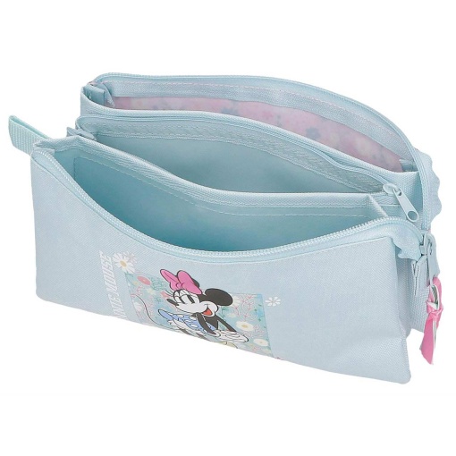 Estojo Escolar DISNEY Minnie Mouse HAPPY 2025 Triplo