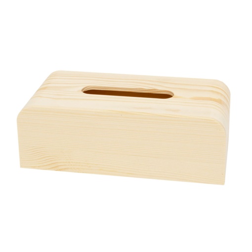 Caixa para Lenços de Madeira 28,1x13,2x9,1cm