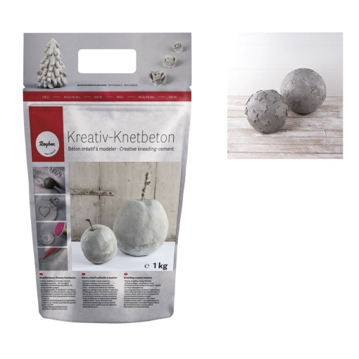 Cimento para Modelar Kreativ 1kg RAYHER