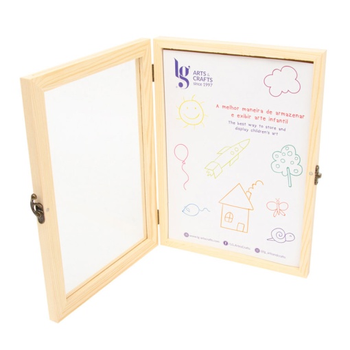 Quadro com Vidro 23,5x3,5x32,5cm LG