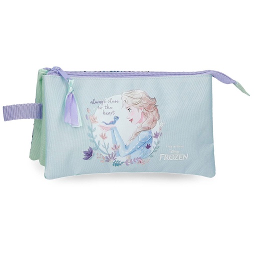 Estojo Escolar DISNEY FROZEN Close To The Heart 2025 Triplo