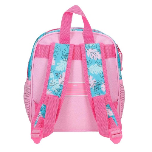 Mochila DISNEY Stitch Heart 2025 25x21x10cm Adaptável a Trolley