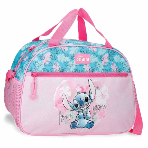 Saco de Viagem DISNEY Stitch Heart 2025 40x28x22cm