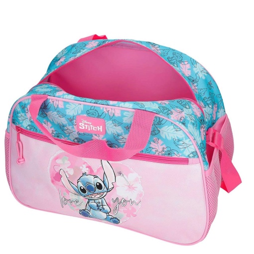 Saco de Viagem DISNEY Stitch Heart 2025 40x28x22cm