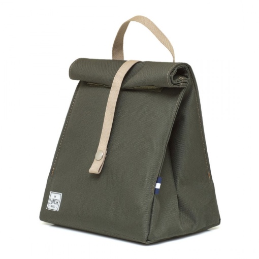 Lancheira Térmica The Lunch Bags Original Olive 24x21x16cm