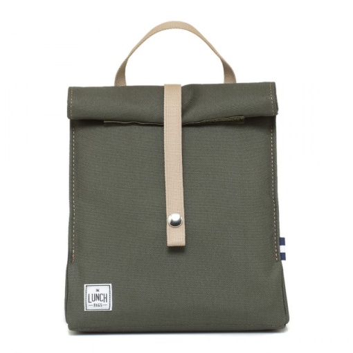 Lancheira Térmica The Lunch Bags Original Olive 24x21x16cm