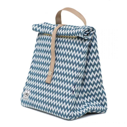 Lancheira Térmica The Lunch Bags Original Waves 24x21x16cm