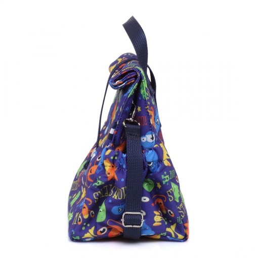 Lancheira Térmica The Lunch Bags Kids Monsters 24x21x16cm