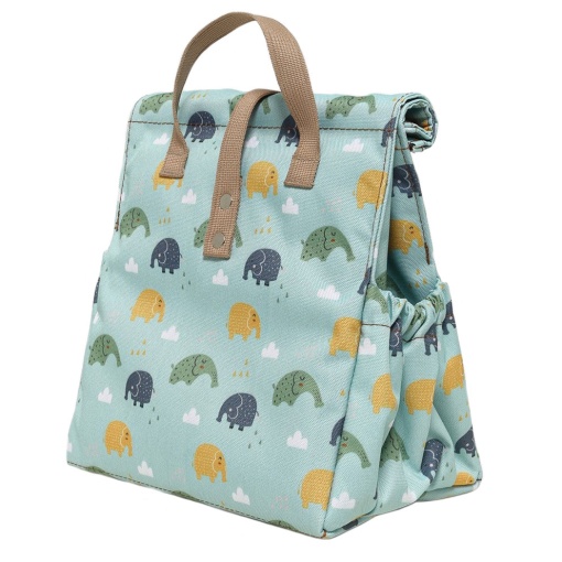 Lancheira Térmica The Lunch Bags Kids Elephants 24x21x16cm