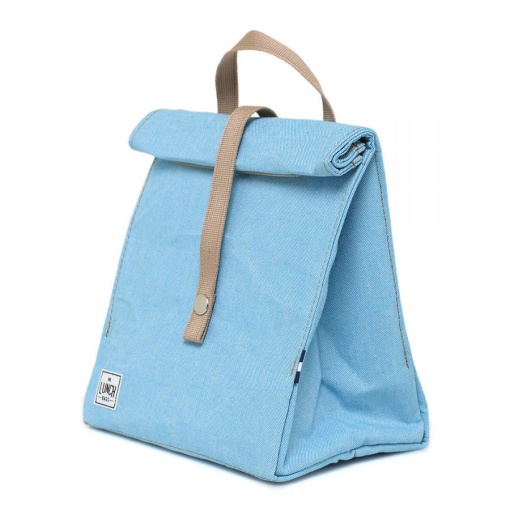 Lancheira Térmica The Lunch Bags Original 2.0 Aqua 24x21x16cm