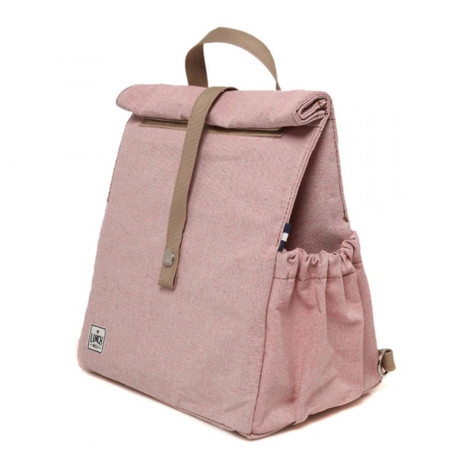 Lancheira Térmica The Lunch Bags Lunchpack Rose 28x26x19cm