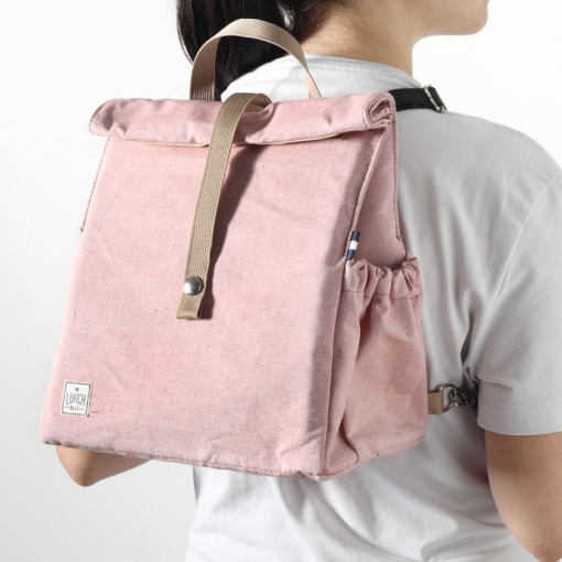 Lancheira Térmica The Lunch Bags Lunchpack Rose 28x26x19cm