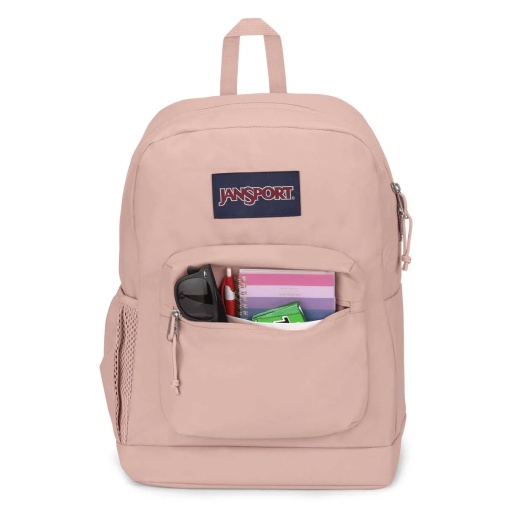Mochila JANSPORT Cross Town Plus Misty Rose 2025 42x32x41,5cm
