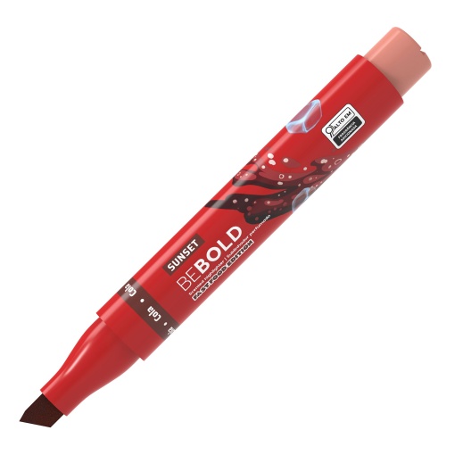 Sublinhador Fluorescente Perfumado NEWPEN Bebold Fast Food Laranja/Cola