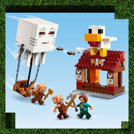 LEGO MINECRAFT O Ataque à Aldeia do Balão Ghast 21273