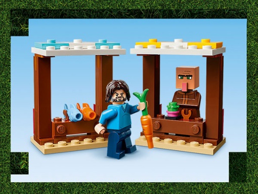LEGO MINECRAFT O Ataque à Aldeia do Balão Ghast 21273