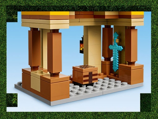 LEGO MINECRAFT O Ataque à Aldeia do Balão Ghast 21273