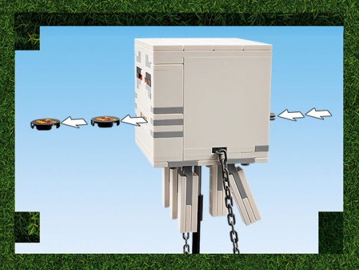 LEGO MINECRAFT O Ataque à Aldeia do Balão Ghast 21273