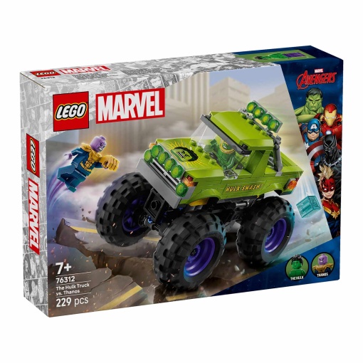 LEGO MARVEL Camião do Hulk Vs. Thanos 76312