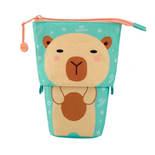 Estojo Escolar Pop Up I-TOTAL Capivara