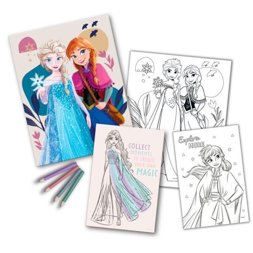 Conjunto para Colorir DISNEY FROZEN