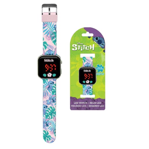 Relógio de pulso digital DISNEY Stitch Las4091