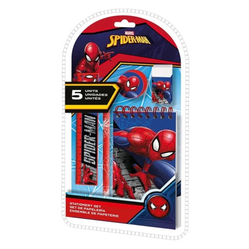 Conjunto Escolar MARVEL Spider-man 5 Peças