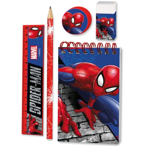 Conjunto Escolar MARVEL Spider-man 5 Peças