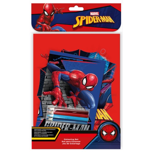 Conjunto para Colorir MARVEL Spider-man