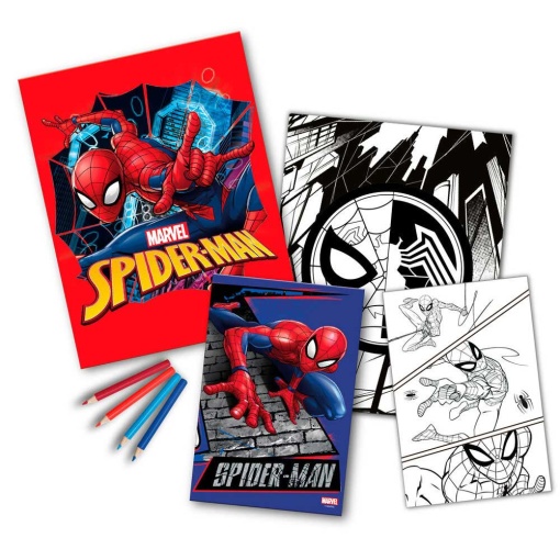 Conjunto para Colorir MARVEL Spider-man