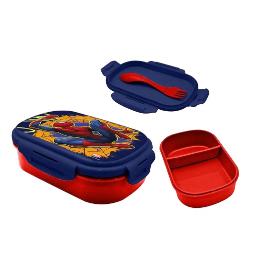 Caixa de lanche + garfo MARVEL Spider-man