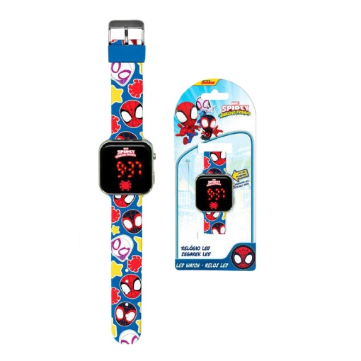 Relógio de Pulso DIGITAL LED MARVEL Spidey