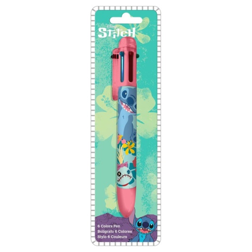 Esferográfica de 6 cores DISNEY Stitch St00070