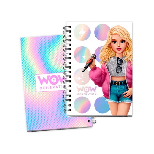 Caderno A5 Capa Dura WOW GENERATION SORTIDO
