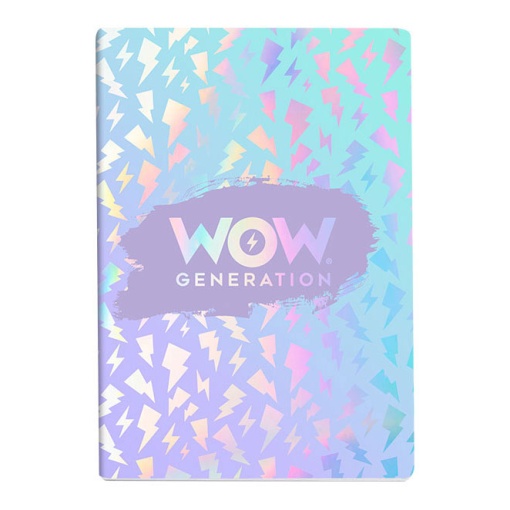 Caderno A5 WOW Generation Sortido (3 Unidades)