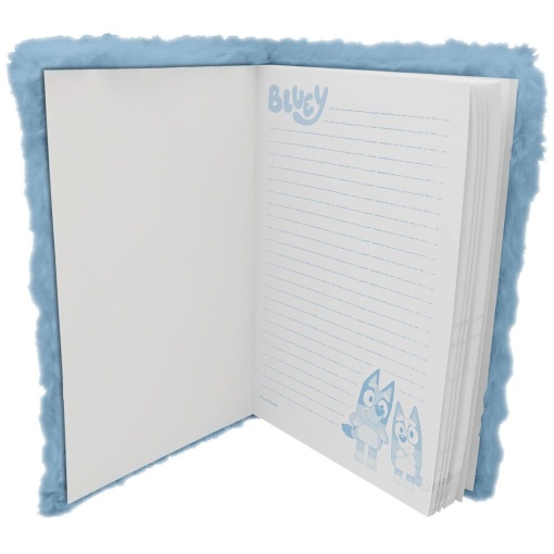Caderno de Pelúcia A5 BLUEY Azul