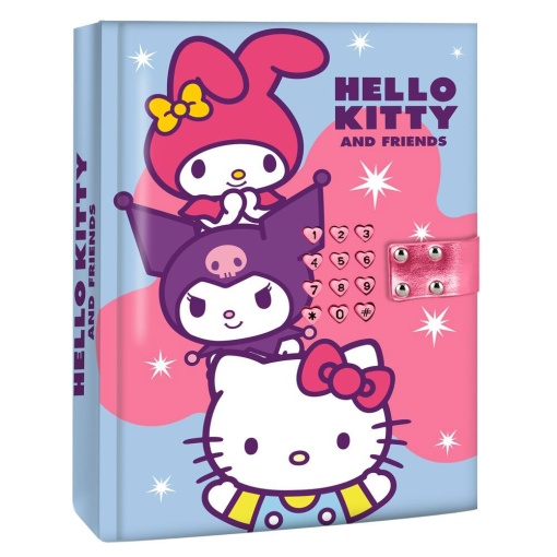 Diário com Som Hello Kitty And Friends