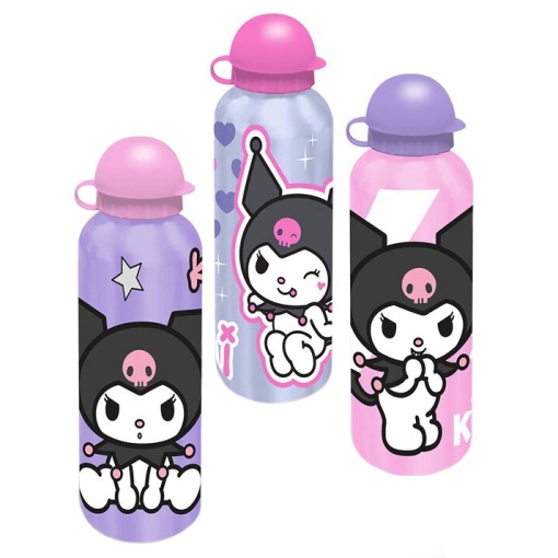 Garrafa de Alumínio KUROMI 500ml sortido